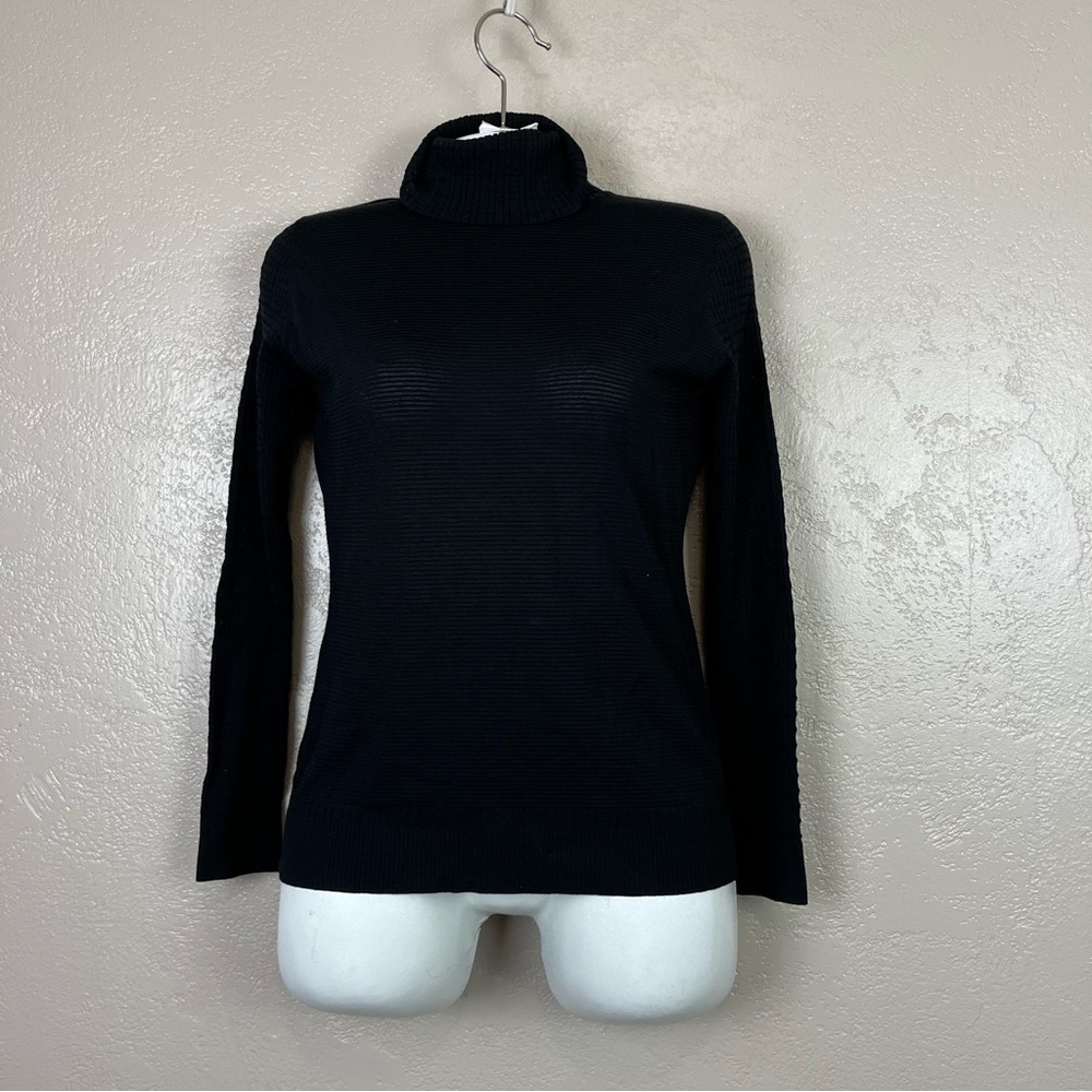 5 for $30 Etcétera women long sleeve turtleneck stretch blouse size M